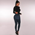 thumbnail image 5 of Awdenio Women's Jeans , Women High Waisted Skinny Stretch Slim Pants Calf Length On, 5 of 9