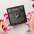 thumbnail image 3 of Leander I am the Dad who will love and protect you with all that I have Necklace for Daughter from Dad u2013 Meaningful Gift for Birthday, Graduation, or Special Occasions, 3 of 6