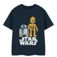 thumbnail image 1 of Star Wars Boys R2-D2 & C3PO Short-Sleeved T-Shirt, 1 of 3