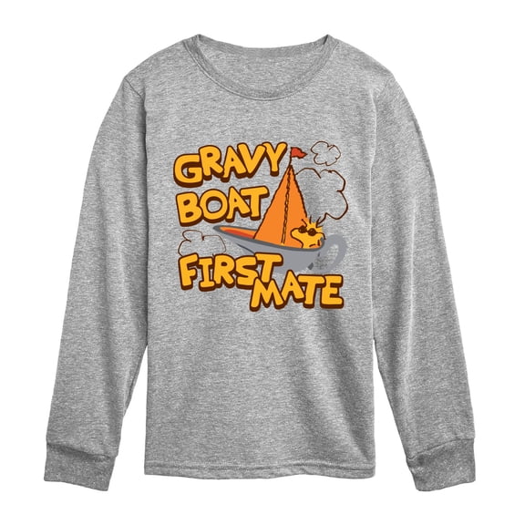 Peanuts - Gravy Boat First Mate Long Sleeve Graphic T-Shirt