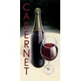 thumbnail image 2 of Fabiano, Marco 11x18 White Modern Wood Framed Museum Art Print Titled - Cabernet, 2 of 4