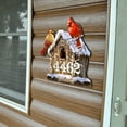 thumbnail image 6 of Birds Lover Wooden House Number Sign by D. Gelsinger | Easter Spring Decor - MA8461054-2-1533, 6 of 8