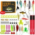 thumbnail image 5 of Christmas Decorations., 24-Piece Fishing Advent Calendar 2025 - Includes Decoy, Sequin Soft Decoy, Lure Spinner, Soft Bait, Minnow Set - Xmas Decorations, Holiday Decor,, 5 of 8