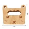 thumbnail image 6 of Dream Lifestyle Serrated Edges Toy Cutter Relieve Boredom Wood Hand-eye Coordination Cooking Cutter Toy Game Accessories, 6 of 8