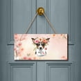 thumbnail image 2 of Happy Mother's Day Rat Terrier with Flower Crown and Greeting Card Landscape Wood Sign Ratty Dog Lover Hanging Wall Home Decor - 13004, 2 of 5