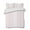 Pink, White, variant on Quilts King Size, Pink Striped Soft Comforter Bedding Set for Bed, Farmhouse Thin Vertical Stripes Modern Lightweight Quilted Bedspread with Pillow Cover(2 Pieces) for All Season, 96x106 Inch