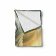 thumbnail image 2 of Tornado Soft Flannel Fleece Throw Blanket, Abstract Hurricane Swirls with Sun Clouds on Desert Landscape, Cozy Plush for Indoor and Outdoor Use, 60" x 80", Pale Sage Green Yellow, by Ambesonne, 2 of 6