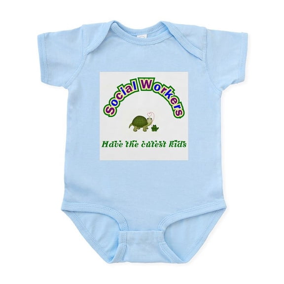 CafePress - Social Worker Infant Bodysuit - Baby Light Bodysuit, Size Newborn - 24 Months