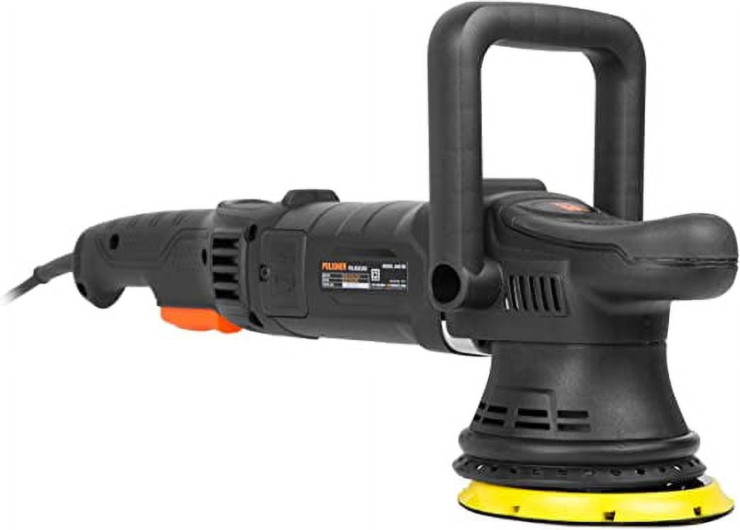 WEN Dual Action Polisher, 5-Inch Professional Grade, 8.3-Amp with Paddle Switch, 15mm Throw and LED Display