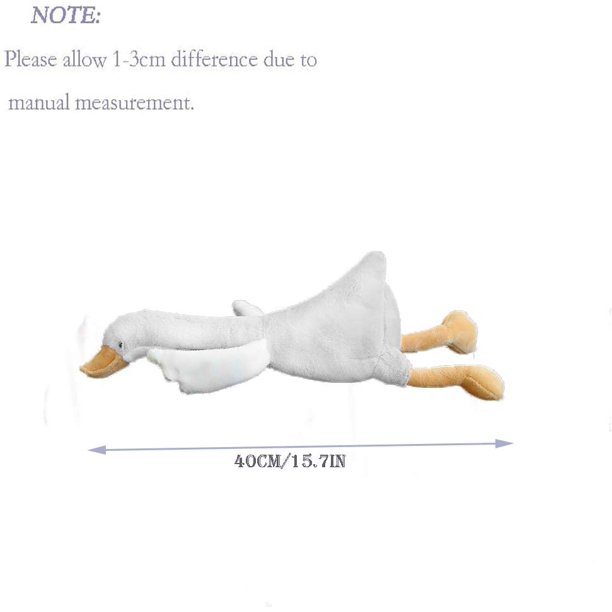 Cygne en peluche poupée oie en peluche doux grand mignon pour filles Cygne en peluche poupée oie en peluche doux grand mignon pour filles