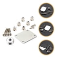 thumbnail image 1 of LOLIPPYY 1 Set of Professional Guitar Bass Parts Silver String Ferrules Set for Guitar Lovers, 1 of 8
