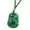 Ox, variant on Men's Created-Jade Vintage 12 Chinese Zodiac Signet Pendant Horoscope Animal Sign Necklace with Adjustable 6 Word Mantra Bead Chain Tiger