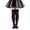 stag126-Purple, variant on BRICH Girls Striped over Knee Socks Kids Long Thigh High Stockings for Parties Halloween White One Size