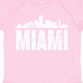 thumbnail image 4 of Inktastic Miami Skyline Grunge Boys or Girls Baby Bodysuit, 4 of 5
