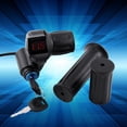thumbnail image 4 of Medio Giro del Acelerador, 12V-99V Bicicleta Eléctrica Scooter Mediana Mu?eca Manija del Acelerador Manija Pantalla LED Golpe de Llave manillar del acelerador Spptty no, 4 of 7