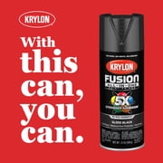 Krylon Fusion All-In-One, Gloss, Jungle Green, 12 oz