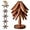 Walnut Wood, variant on Tree-Shaped Walnut Wood Trivet Set, Foldable and Standable Like a Christmas Tree, for Hot Dishes, Pots, Bowls, Teapots, and Hot Pots