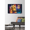 thumbnail image 2 of Nintendo The Super Mario Galaxy Movie (2026) - Bowser & Bowser Jr. Wall Poster with Push Pins, 22.375" x 34", 2 of 4