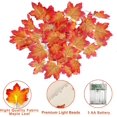 thumbnail image 5 of Paquete de 3 luces de otoño, decoraciones de otoño, 30 pies/60 luces LED de hoja de arce con pilas, luz de otoño. Afortunado Sencillez, 5 of 5