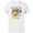 White, variant on Disney Donald Duck Retro 1980s Birthday Chillin’ - Short Sleeve Cotton T-Shirt for Adults - Customized-Black