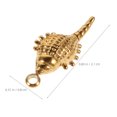 thumbnail image 2 of HEANUJJ 6Pcs Lightweight Stainless Steel Conch Charms for Jewelry Making Stylish Golden Pendant Accessories, 2 of 6