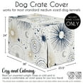 thumbnail image 6 of Sweet Jojo Designs Celestial Navy Blue and Gold Dog Crate Kennel Cover 36in., 6 of 6