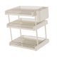 thumbnail image 2 of Organizador de estantería de encimera, soporte de mesa de café, bocadillos buffet multipropósito para servir para escritorio, baño, mesa de café 3 capa, 2 of 8