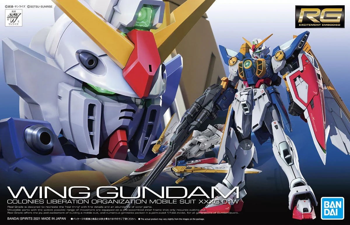 Gundam RG 1/44 Wing Gundam Action Figure