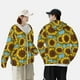 thumbnail image 4 of Fotbe Sunflowers Chaqueta con Protección Solar UPF 50+ para Hombre y Mujer, Camisa con Capucha y Bolsillos-Medium, 4 of 7