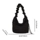 thumbnail image 4 of Bolso Bandolera Bsvklp Lindo Plisado Burbujas Tela Suave, 4 of 9