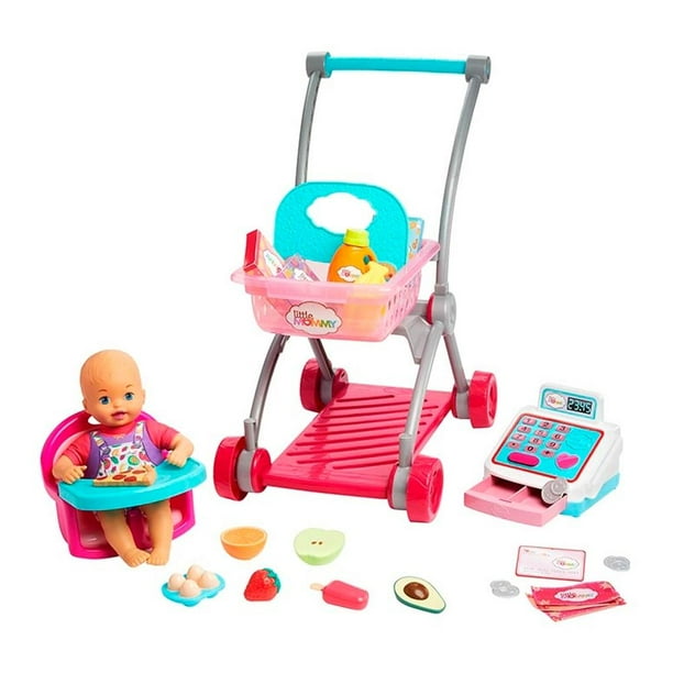 Muñecas Little Mommy Carreola Muñeca Little Mommy En Carro MuÃ±eca