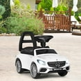 thumbnail image 1 of Patiojoy White Kids Ride On Push Car Gliding Scooter With Light And Music, 1 of 5