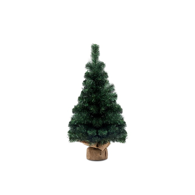 Tabletop Christmas Tree Decor - 3 Sizes for Home, Office & Party Holiday Decorations