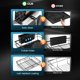 thumbnail image 3 of Estante para secar platos Laveshop, expandible, de gran capacidad, negro, 3 of 6