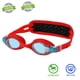 thumbnail image 2 of Gafas de natación HYDROCOMFY para bebés de 3 a 6 años, color rojo y azul, 2 of 7