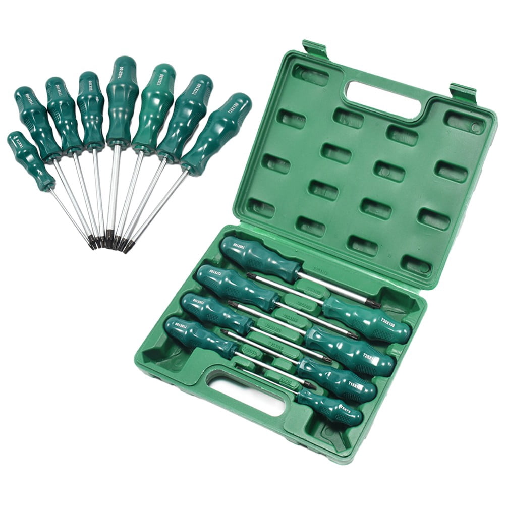 Premium Torx magnetic screwdriver set T8 T40 nonslip handle precision tool