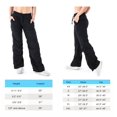 thumbnail image 3 of Pantalones Yogipace Dance Studio para mujer, resistentes al agua, negros, 3 of 6