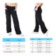 thumbnail image 3 of Pantalones Yogipace Dance Studio para mujer, resistentes al agua, negros, 3 of 6