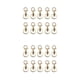 thumbnail image 4 of Yuarrent 10 ganchos metálicos para llavero, accesorios para llavero personalizado, proceso de galvanoplastia KC Gold KC oro 2Conjunto, 4 of 6
