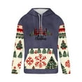 thumbnail image 3 of Hoodies For Men Pullover Rain Hoodie Waterproof With Hood Hoodie Blazer Oversized Hoodie Black Xl Hoodies Joggers Christmas Sweater, 3 of 4