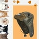 thumbnail image 3 of BRIGHTFUFU Gorro de disfraz para mascotas Gorro de maquillaje creativo para mascotas Gorro de decoración para perro gato animal (marrón, tamaño: M), 3 of 7
