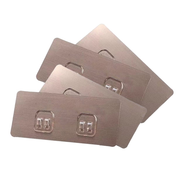 Organizador para la ducha Adhe Sive de repuesto 4 estilos Adhesivo para la ducha Adhe Sive Tiras adhesivas Ganchos sin taladrar Montaje en la pared para el baño Organizadores de estantes de cocina
