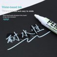 thumbnail image 3 of 500ml White Marker Ink Water-based Pen Replenishment Liquid Waterproof and Does Not Fade for Add Ink To Write Mark Signature, 3 of 5