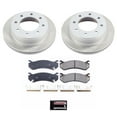 thumbnail image 2 of PowerStop Rear Semi-Coated Rotor and Low-Dust Ceramic Brake Pad Kit SC2036, 2 of 3