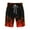 🎈Red🎈, variant on cllios Mens Sweat Shorts Fashion Flame Printed Workout Shorts Big and Tall Casual Elastic Waist Drawstring Running Jogger Shorts Lightweight Gym Sports Shorts