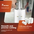 thumbnail image 4 of MesaSe Inside PVC Pipe Cutter Stainless Steel PVC Inside Cutter Tools Fit for 1-1/2 Inch to 8 Inch PVC Pipe 7 Inch Adjustable Cutting Depth Inside PVC Pipe Cutting Tool for Cutting PVC Pi, 4 of 10