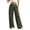 Green, variant on Wide Leg Pants for Women Solid Athletic Trousers Draped Straight Slim Yoga Casual Long Womens Pants Black L