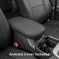thumbnail image 6 of coverdream Corolla Cross Seat Covers Custom Fit 2023-2026 Toyota Corolla Cross Hybrid S,XSE,Nightshade - Leatherette (Black,Full Set), 6 of 9