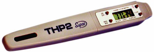 SUPCO THP2 Digital Thermo-hygrometer Pen Measures Temperature & Humidity for sale online 