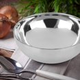thumbnail image 1 of Stainless Steel Household Double Layer Noodles Soup Bowl Food Fruit Container (Large), 1 of 9